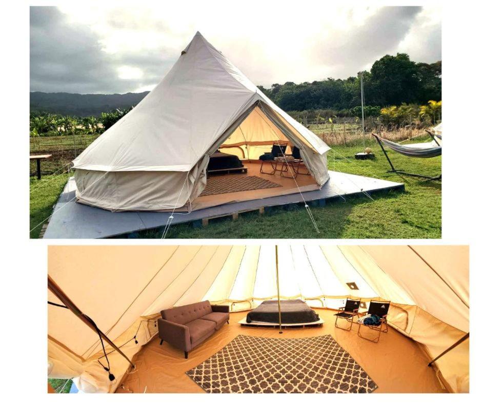 Maleka Farm: Tent Glamping North Shore Oahu Laie Kültér fotó